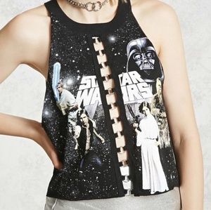 Forever 21 Tops - Cropped Starwars Top Forever 21 Tops - Cropped Starwars Top